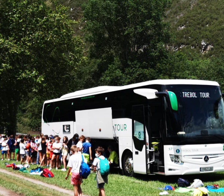 Alquiler de autobuses para excursiones Autocares Trebol Tour